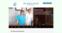 Desktop Screenshot of dentalnewmarket.com